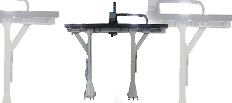 GANTRY AND TRACK MOTION SYSTEM